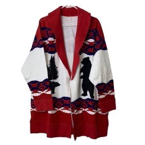 Free People Movement All Team Cardigan inWinter Combo(Size Medium)